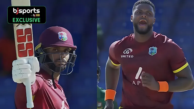 Predicting West Indies' Playing XI for their first T20I against Bangladesh