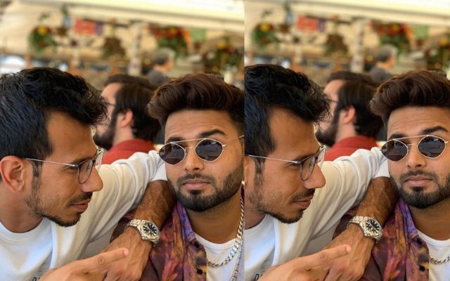 Yuzvendra Chahal को याद आ रहे हैं पुराने दिन, इस बार पंत पर बरसाया खूब प्यार