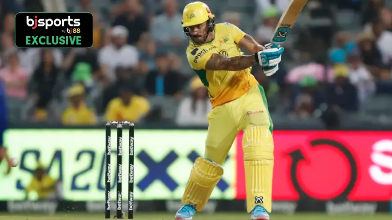 SA20 2025: Predicting Joburg Super Kings' Playing XI for their clash against Durban Super Giants