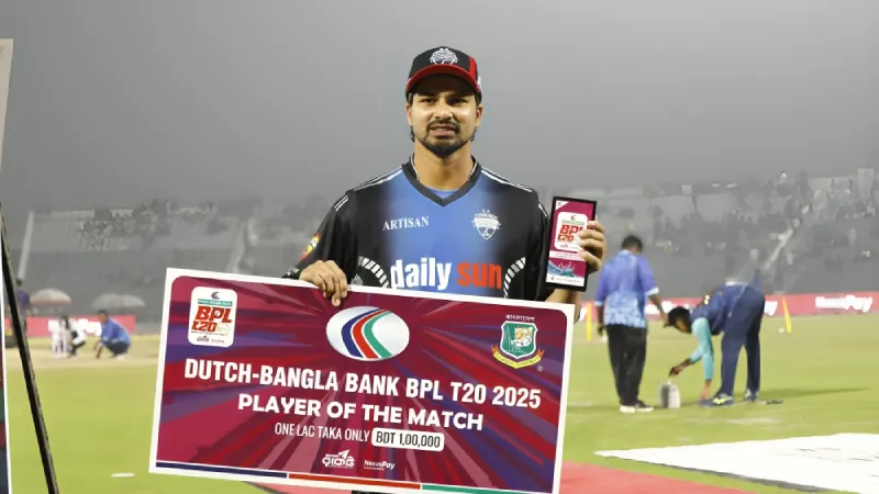 Cricket Highlights, Jan 09: Bangladesh Premier League 2024-25 (13th Match) – BRSAL vs RAR