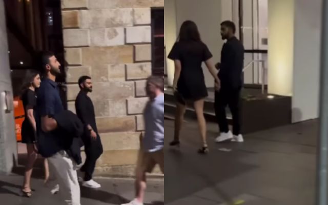 हाथों में डाले हाथ और दोनों के बीच इतना प्यार, आप भी देखो Virat Kohli और अनुष्का भाभी का ये वीडियो