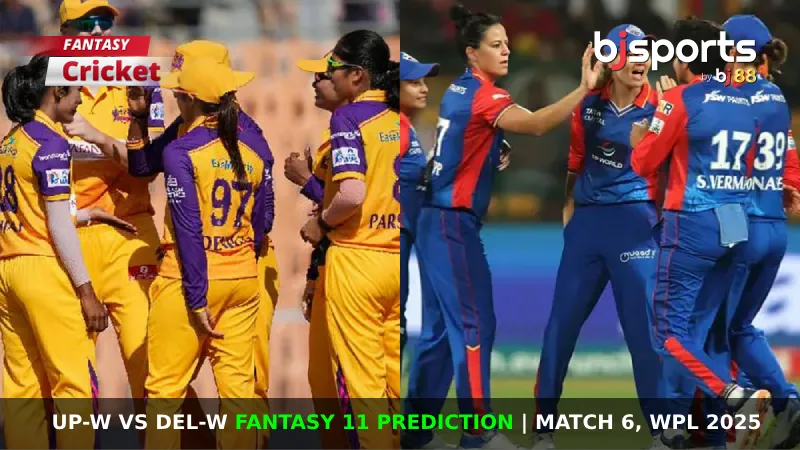 UP-W vs DEL-W Dream11 Prediction, Match 6, WPL Fantasy Cricket Tips, Playing XI, Pitch Report & Injury Updates
