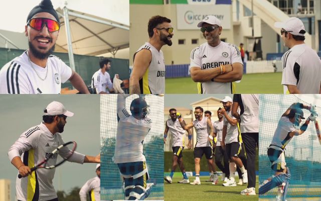 पहले Team India के खिलाड़ियों ने की मजाक-मस्ती, फिर नेट्स में काटा जमकर बवाल