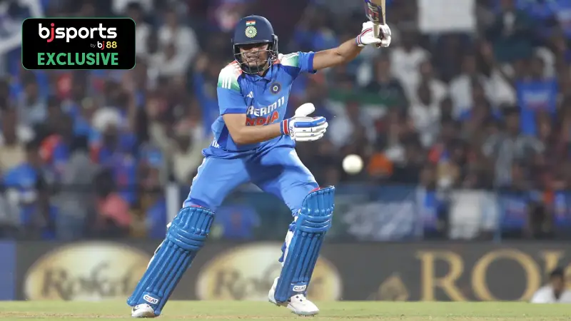 Top 3 batters from India vs England 1st ODI