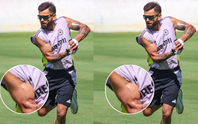 बल्लेबाज Virat Kohli की ये तस्वीर देख, विरोधी खिलाड़ियों के होश उड़ गए होंगे अभी तक तो