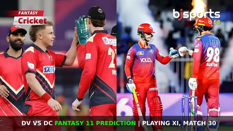 DV vs DC Dream11 Prediction, Match 30, Fantasy Cricket Tips, Playing XI, Pitch Report & Injury UpdatesDV vs DC Dream11 Prediction, Match 30, Fantasy Cricket Tips, Playing XI, Pitch Report & Injury Updates