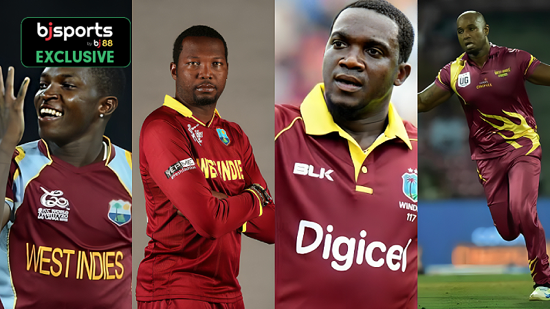 Fidel Edwards, Jerome Taylor, Tino Best, and Sulieman Benn