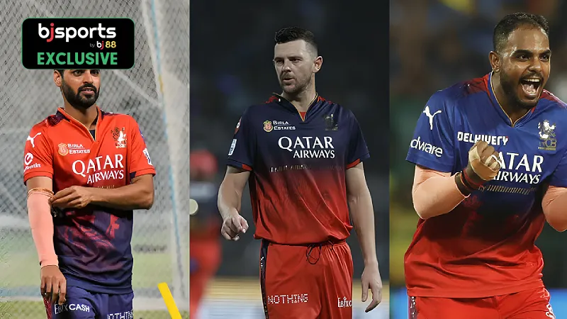 IPL 2025: Predicting RCB's playing XI for their clash against RR