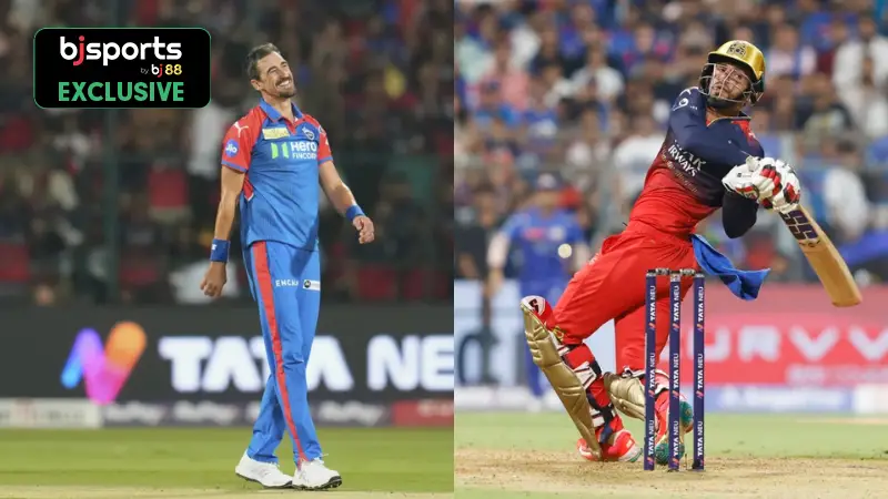 Top 3 records that were created during the DC vs RCB game