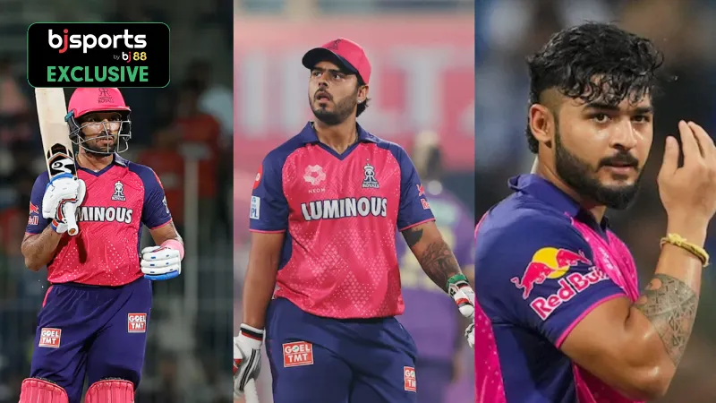 IPL 2025: Predicting Rajasthan Royals XI against Kolkata Knight Riders