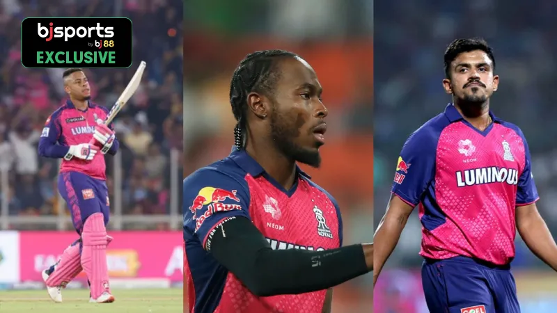 IPL 2025: Predicting Rajasthan Royals XI against Kolkata Knight Riders