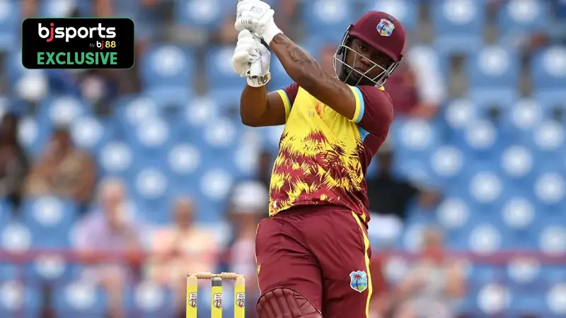 Predicting West Indies' Playing XI For their 3rd T20I against England 