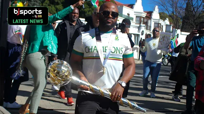 [In Pics] South Africa return home to resounding welcome after WTC triumph