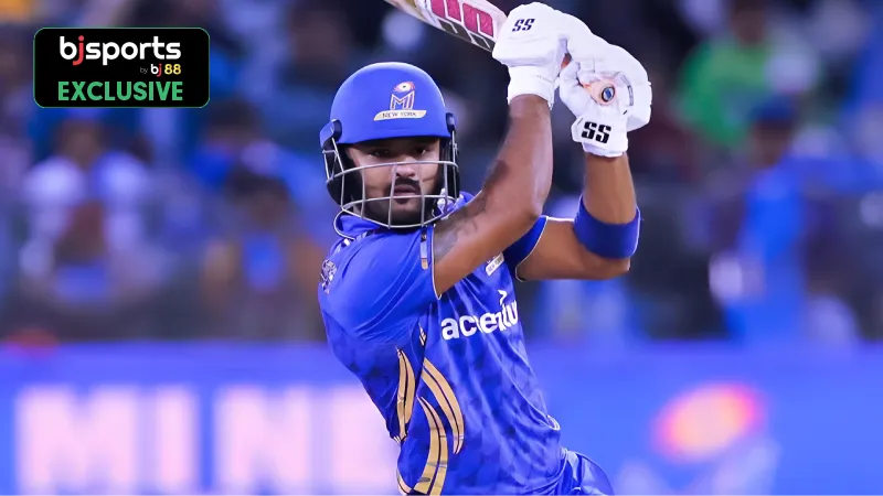 MLC 2025: Predicting top 3 batters from MI New York vs San Francisco Unicorns clash