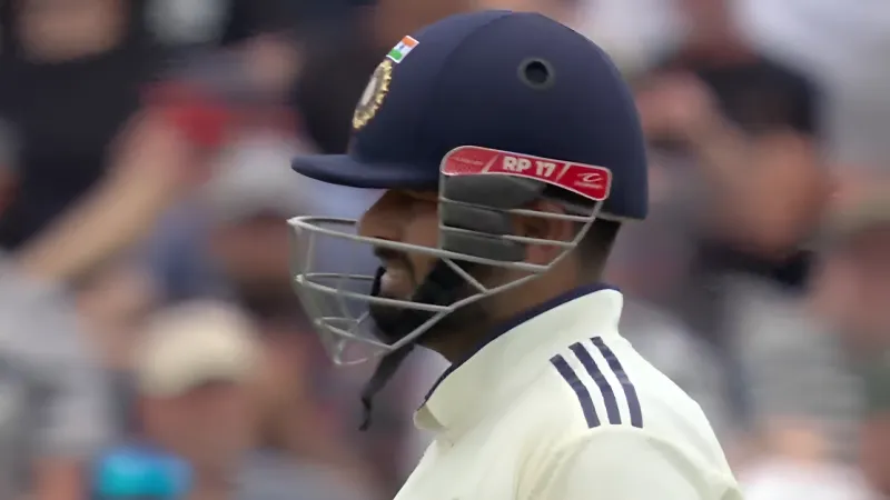 ‘Same jagah maare ja raha hai’ – Rishabh Pant tells Ravindra Jadeja moments before his dismissal