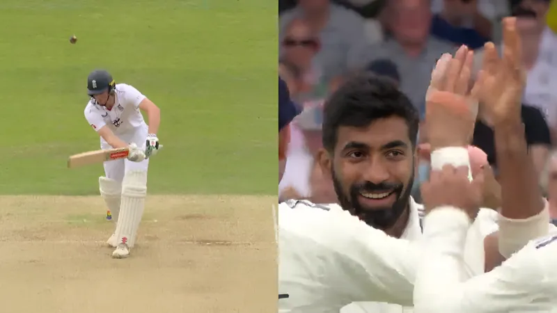 [WATCH] ENG vs IND 2025 Bumrah’s ripper cuts short Zak Crawley’s stay at the crease