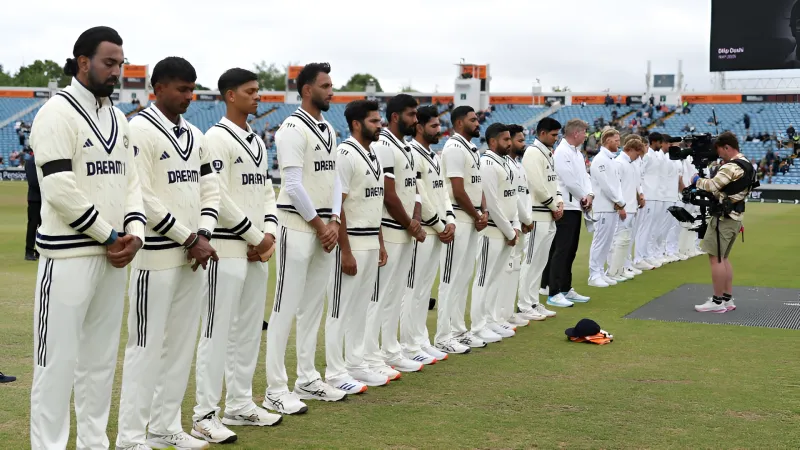 ENG vs IND 2025 Why are players wearing black armbands on final day of Headingley Test