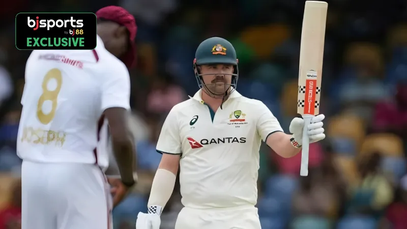 Top 3 batters from West Indies vs Australia 1st Test