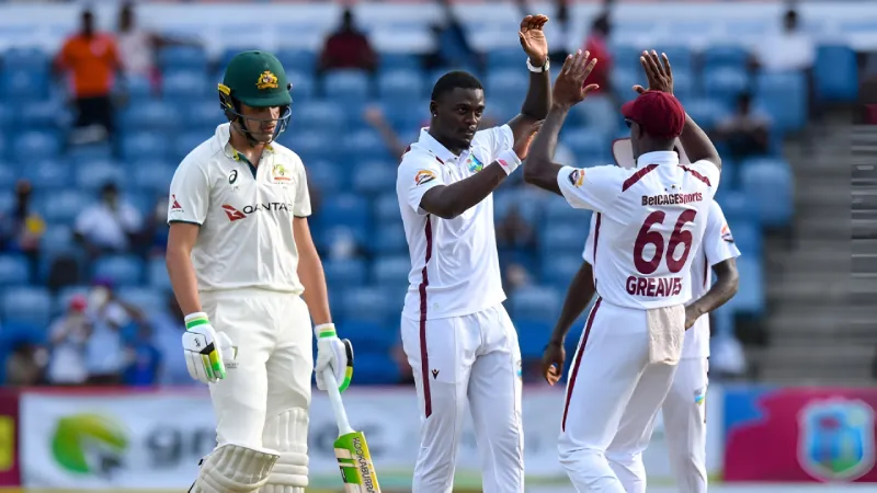 WI vs AUS 2025, 2nd Test Review King’s fifty and lower-order resistance not enough as visitors hold slim lead