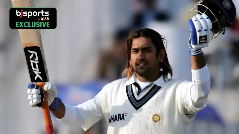 Top 3 performances of MS Dhoni in Tests