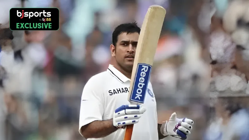 Top 3 performances of MS Dhoni in Tests