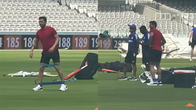 ENG vs IND 2025 Deepak Chahar spotted in Indian team’s practice session for Lord’s Test