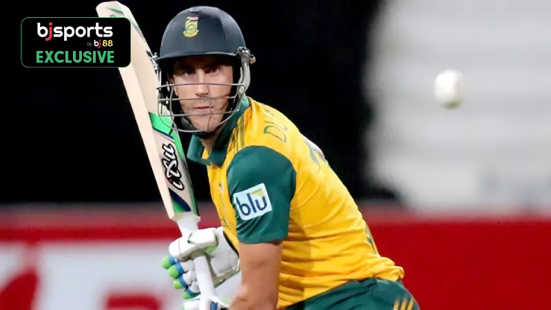 Top 3 performances of Faf Du Plessis in T20Is
