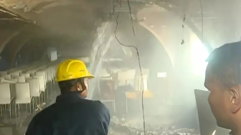 No injuries in massive fire outbreak at Odisha Cricket Association conference hall