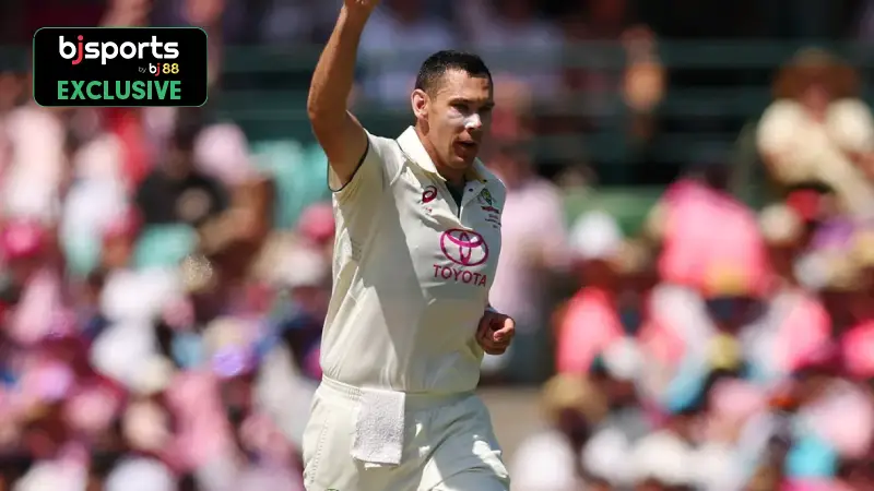 Fastest five-for in men's Tests (Top 3)