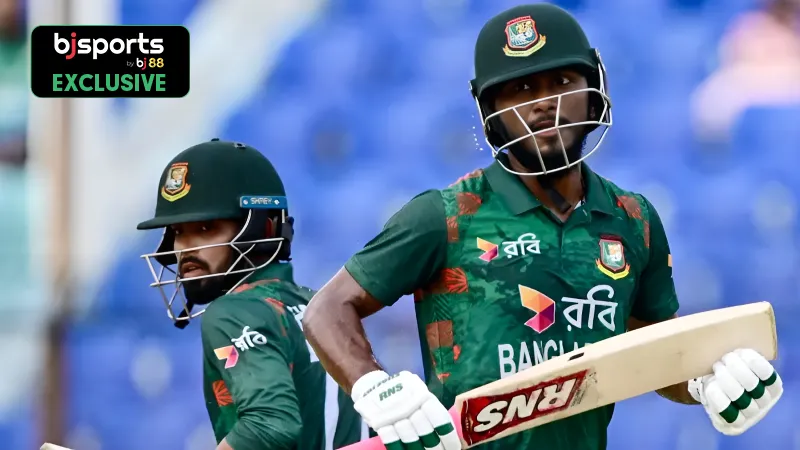 Predicting BAN’s Playing XI for the 1st T20I Match against PAK