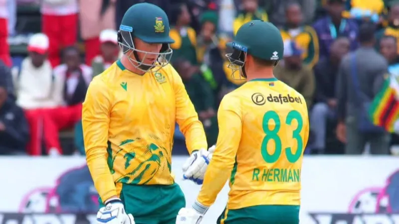 Tri-Nation Series 2025 Hermann, van der Dussen set up South Africa’s convincing victory