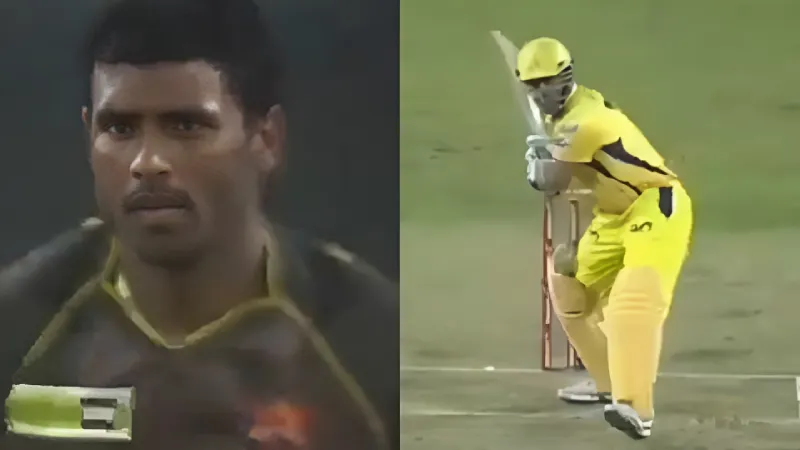 [Watch] Old video of MS Dhoni smashing five sixes in Thisara Perera’s over in CLT20 resurfaces