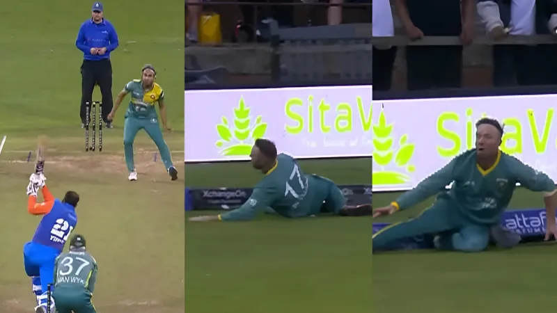 [Watch] WCL 2025 AB de Villiers turns back clock with stunning effort on boundary line