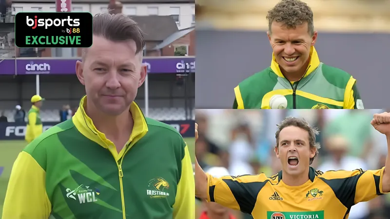 Brett Lee (C), Peter Siddle, Steve O’Keefe
