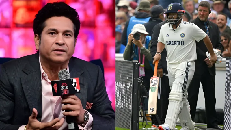 ‘Tremendous character’ – Sachin Tendulkar in awe of Rishabh Pant’s efforts to bat with fractured toe