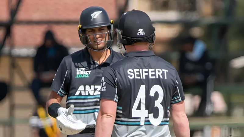 Zimbabwe T20I Tri-Series 2025 Sodhi's career-best, fifties by Seifert, Rachin take Kiwis flying