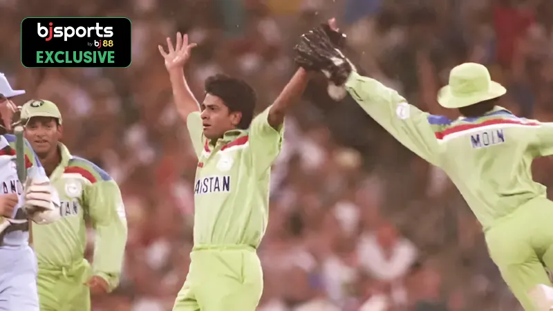 Top 3 performances of Aaqib Javed in cricket