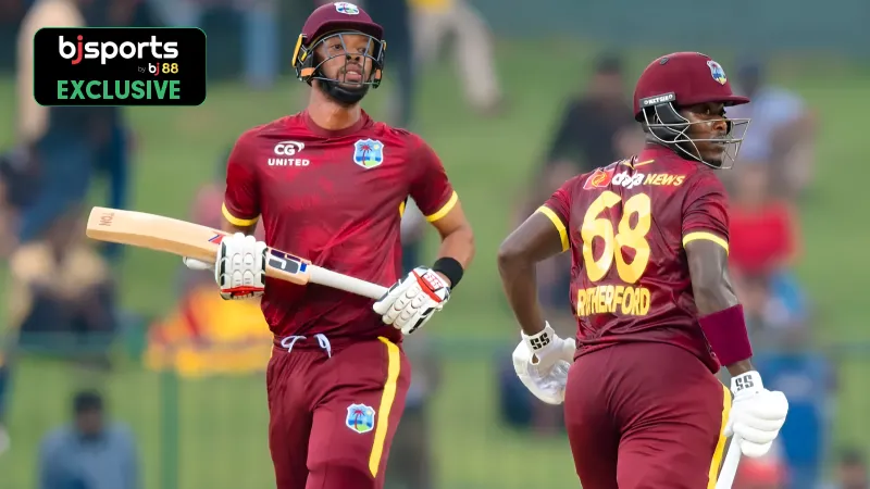 WI vs PAK 2025: Predicting West Indies XI for 2nd T20I