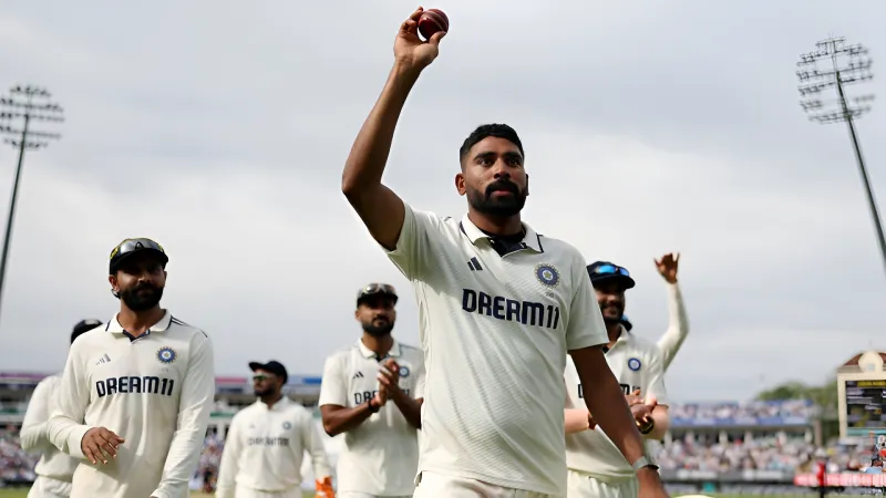 5 instances when Mohammed Siraj stepped up for India in Jasprit Bumrah’s absence