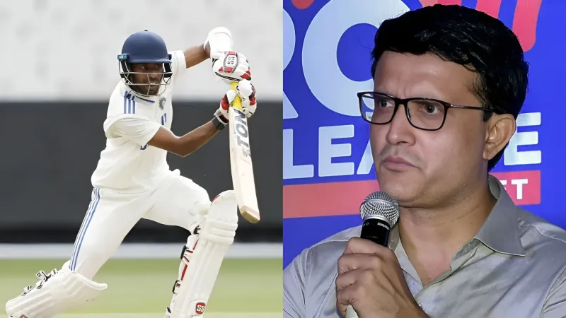 Abhimanyu Easwaran can bat at No. 3 for India Sourav Ganguly