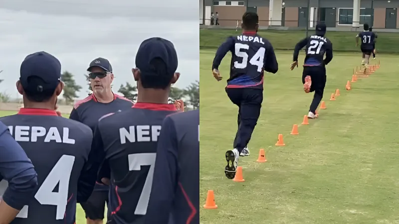 [WATCH] Nepal commences two-week preparatory camp at BCCI’s Centre of Excellence ahead of T20 World Cup Qualifiers