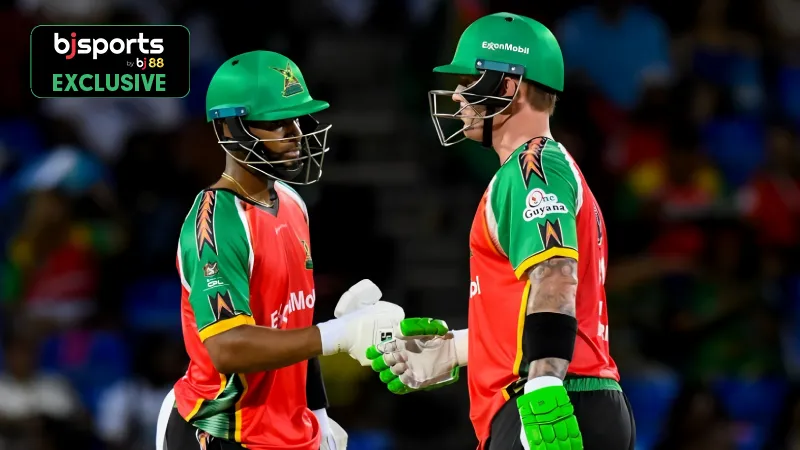 CPL 2025: Predicting Guyana Amazon Warriors XI for match 9