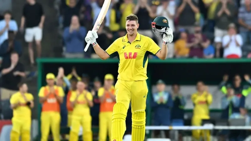 AUS vs SA 2025 Cameron Green hammers second-fastest ODI century by an Australian