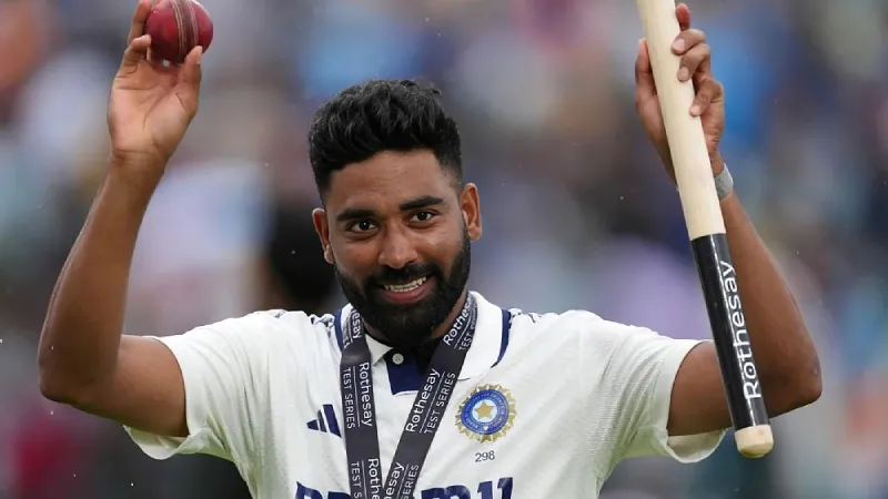 Cometh the Hour, Cometh Mohammed Siraj