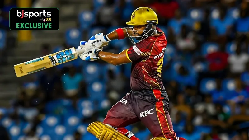 CPL 2025: Batters to Watch in the 17th Match of TKR vs GAW