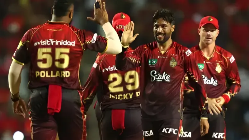 CPL 2025: Match 17, TKR vs GUY Match Prediction – Who will win today’s CPL match between TKR vs GUY?