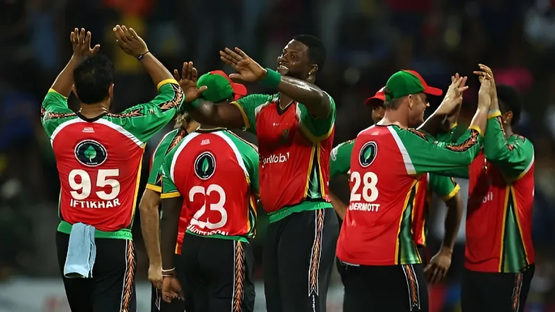 CPL 2025: Match 17, TKR vs GUY Match Prediction – Who will win today’s CPL match between TKR vs GUY?
