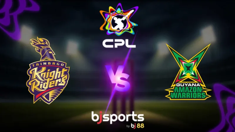 CPL 2025 Match 17, TKR vs GUY Match Prediction – Who will win today’s CPL match between TKR vs GUY