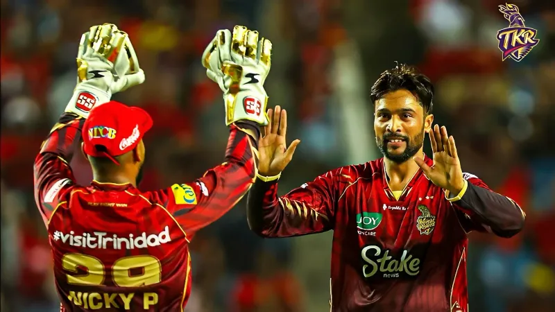CPL 2025: Match 19, TKR vs SKN Match Prediction – Who will win today’s CPL match between TKR vs SKN?