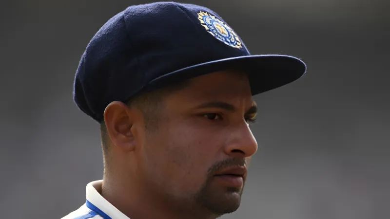 Duleep Trophy 2025 Sarfaraz ruled out of West Zone squad